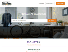 Tablet Screenshot of marketplace.alliednews.com